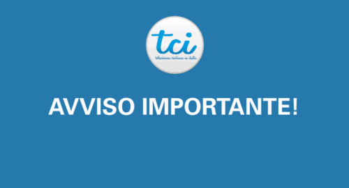 AVVISO IMPORTANTE!!!